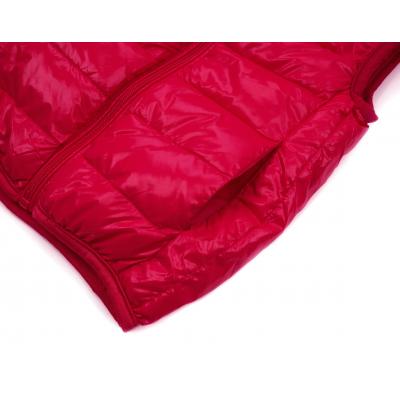 Жилет KURT пуховый с капюшоном (V-HT-580T-92-fuchsia)