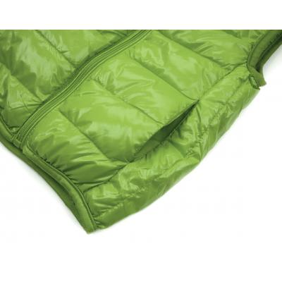 Жилет KURT пуховый с капюшоном (V-HT-580T-92-green)