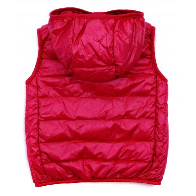 Жилет KURT пуховый с капюшоном (V-HT-580T-98-fuchsia)