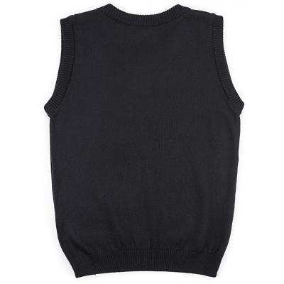Жилет NA вязаный (12-2064-128B-black)