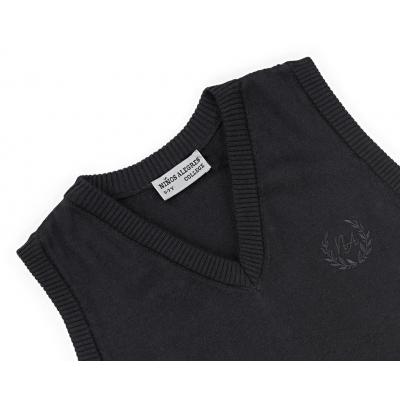 Жилет NA вязаный (12-2064-128B-black)